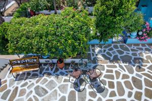 Zahrada ubytování Irini Studios in Tinos