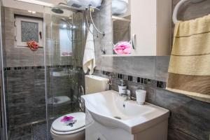 Koupelna v ubytování House Nada apartman