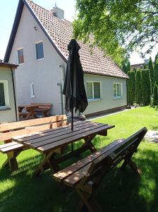 Vonkajšia záhrada v ubytovaní Stara Piekarnia - Plac Lotników