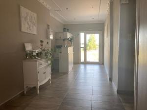 Kuchyň nebo kuchyňský kout v ubytování Hotel Medousa