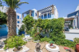 Zahrada ubytování Irini Studios in Tinos