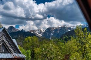 Výhľad na hory alebo výhľad na hory priamo z apartmánu