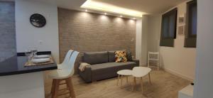 Χώρος καθιστικού στο Rual Centro apartamento