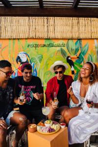入住Bamboo Búzios Hostel的客人