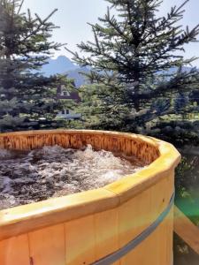 Nespecifikovaný výhled na hory nebo výhled na hory při pohledu z bed and breakfast