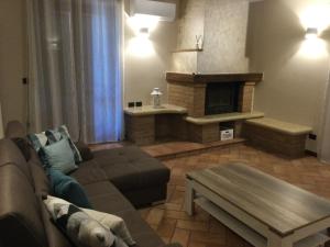 Posezení v ubytování B&B Corte Sant'Angelo