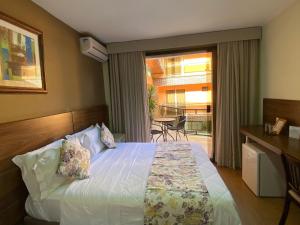 Postel nebo postele na pokoji v ubytování Princesa Isabel Pousada e Hotel – Dom Pedro