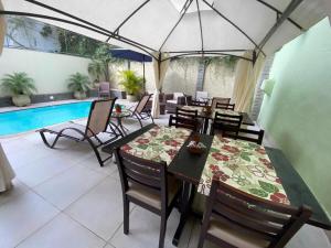 Bazén v ubytování Princesa Isabel Pousada e Hotel – Dom Pedro nebo v jeho okolí