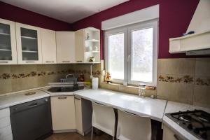 Kuchyňa alebo kuchynka v ubytovaní Apartman Veronika