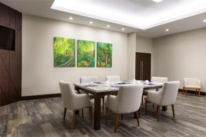 a conference room with a table and chairs at Holiday Inn Express San Jose Costa Rica Airport by IHG in Alajuela City