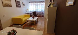Posezení v ubytování PICASSO Apartamento