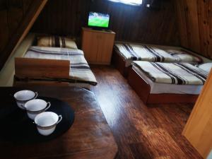 Postel nebo postele na pokoji v ubytování Noclegi u Marka