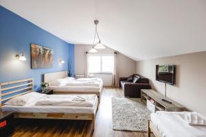 Postelja oz. postelje v sobi nastanitve Hotel Hoffinger