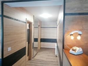 Postel nebo postele na pokoji v ubytování Holiday Park Zagyland