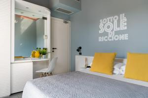 Postel nebo postele na pokoji v ubytování Hotel Sole