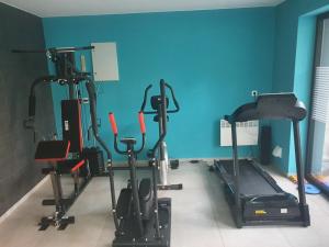 Centrum fitness w obiekcie Apartamenty SPOKOLOKO Skrzyczne Residence Korzenny i Kamienny