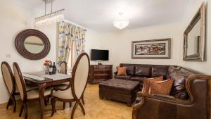 Posezení v ubytování Apartments Villa BV