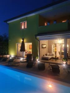 Kolam renang di atau dekat dengan Villa Gaya with XXL heated pool