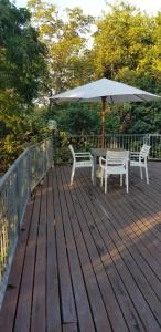 Balkón nebo terasa v ubytování Forget me not Selfcatering Apartments