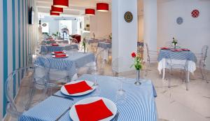 A restaurant or other place to eat at Hotel Angelina