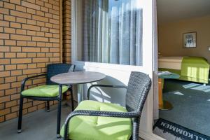 Posezení v ubytování Schlosspark Hotel