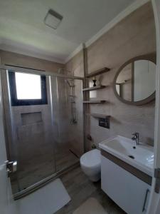 Koupelna v ubytování Gocek Arion Hotel