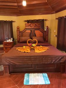Posteľ alebo postele v izbe v ubytovaní Gibbon Lodge