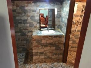 Kúpeľňa v ubytovaní Gibbon Lodge