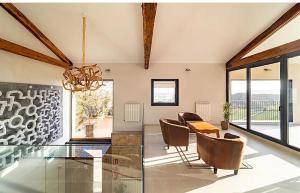 Posezení v ubytování CASA SARTZALETA-Navarra-España