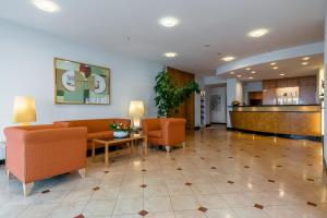 Posezení v ubytování Schlosspark Hotel