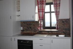 Kuchyň nebo kuchyňský kout v ubytování apartmány Kynast