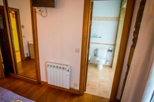 Koupelna v ubytování Hotel Palacio Atxega