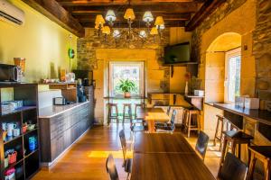 Kuchyň nebo kuchyňský kout v ubytování Hotel Palacio Atxega