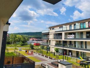 Budova, v ktorej sa apartmán nachádza
