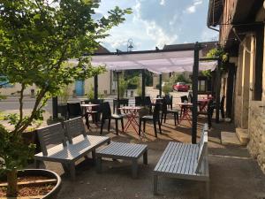 Restaurace v ubytování Auberge du Renard'eau