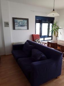 A seating area at Cantos do Coido