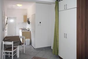 Kuchyň nebo kuchyňský kout v ubytování Apartments Zeljko
