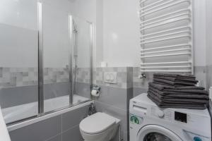 Koupelna v ubytování Chill Apartments City Link
