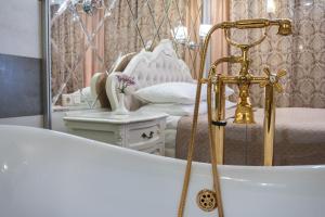 Koupelna v ubytování Hotel Ternopil