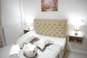 Postel nebo postele na pokoji v ubytování 4SEASONS Apartment
