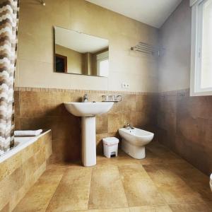Kúpeľňa v ubytovaní Hostal Eden