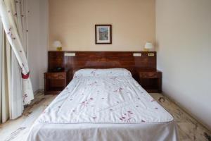 Postel nebo postele na pokoji v ubytování Hotel Hidalgo