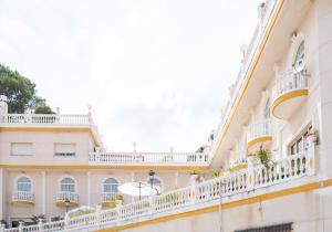 Balkón nebo terasa v ubytování Hotel Hidalgo