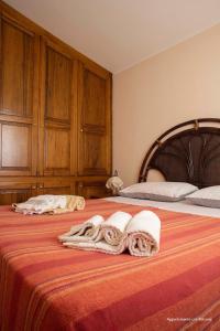 En eller flere senge i et værelse på Casa Marzane