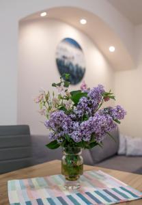 Posedenie v ubytovaní Apartament przy Parku + 1 fotografia