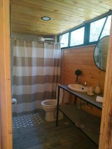 Koupelna v ubytování Glamping Los Ángeles