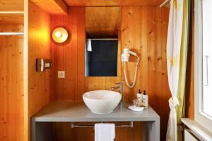 Hirschen Guesthouse - Village Hotel的一间浴室