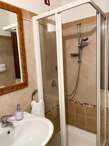 Koupelna v ubytování La dimora del Murales - Holiday home