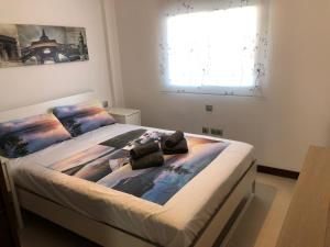 Posteľ alebo postele v izbe v ubytovaní Al paraiso del sur