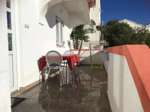Balkón nebo terasa v ubytování Apartments Villa Emilija